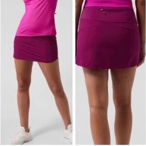 Athleta Run With It Skort 14” size large